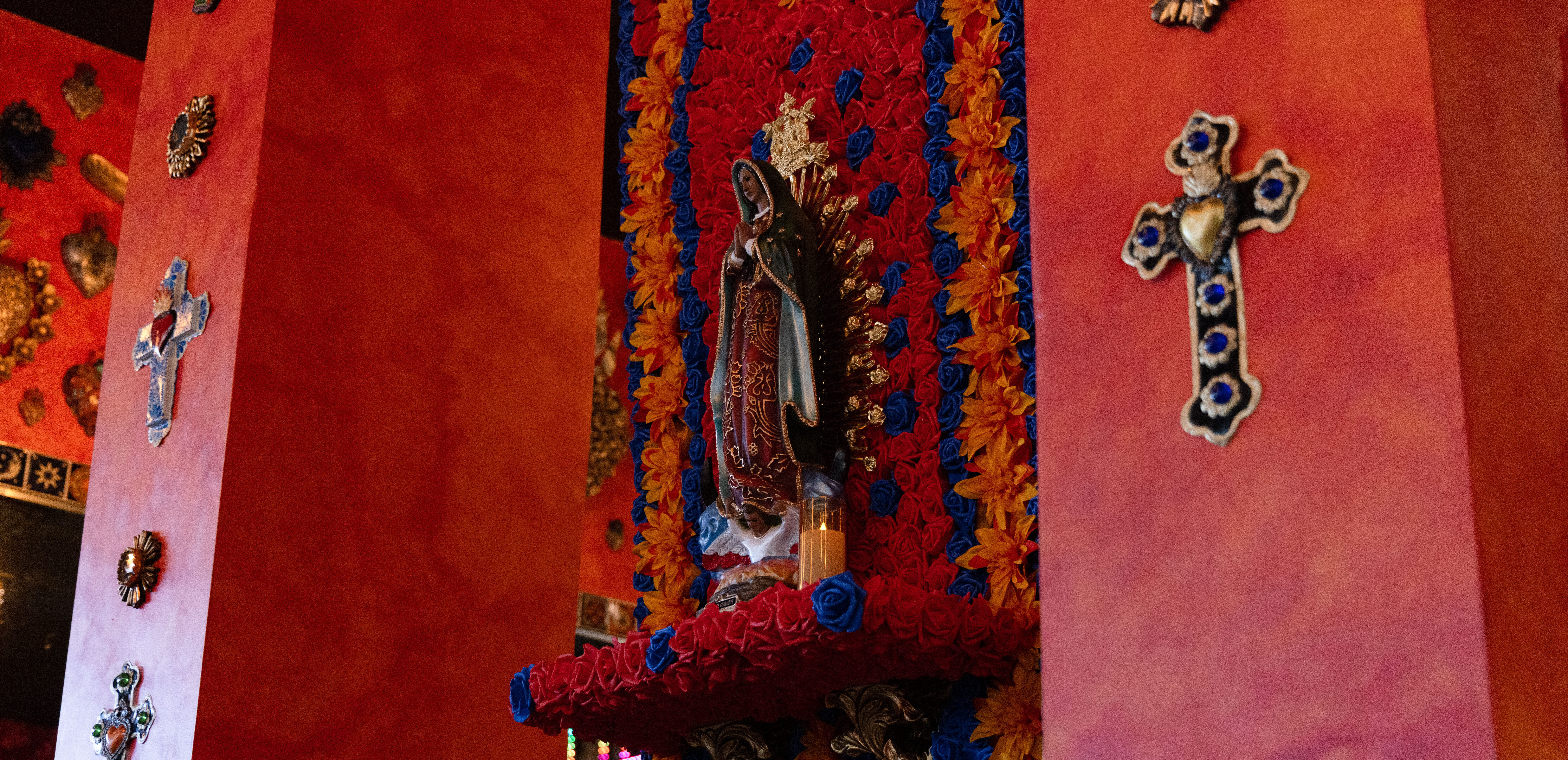 Alero Restaurant Union Market Decoration a Virgin Mary