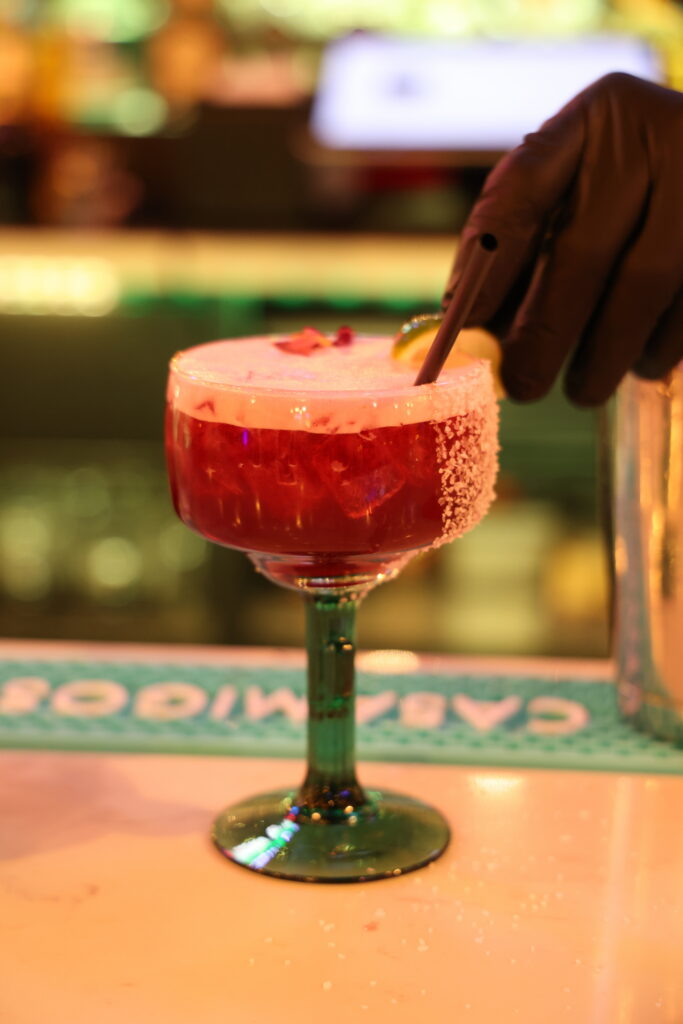 Hibiscus Margarita at Alero Union Market